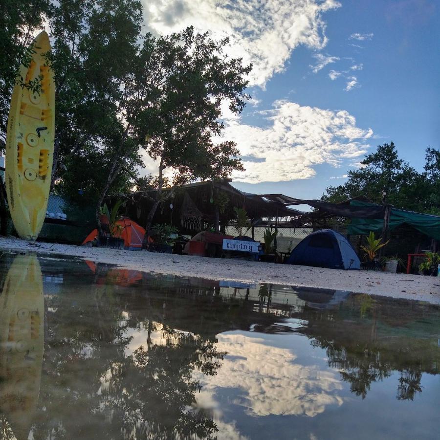 Casa De Los Santos Camping Y Eco Cabanas Isla Holbox ภายนอก รูปภาพ