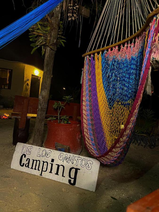 Casa De Los Santos Camping Y Eco Cabanas Isla Holbox ภายนอก รูปภาพ